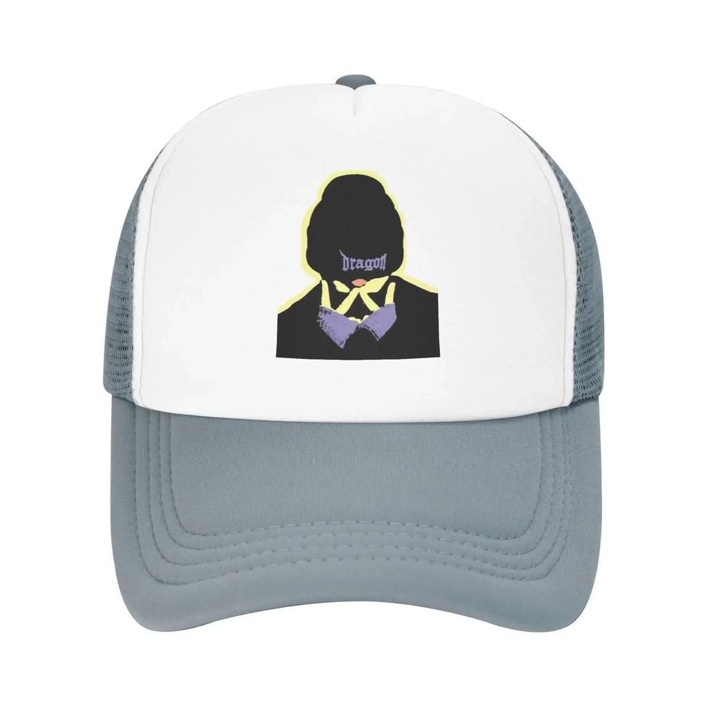 2025 Cool Dragon Kpop Music Sing For DG Fans Custom Mesh Baseball Caps For Mens  Printing Female Beach Coquette Hat Peaked Cap