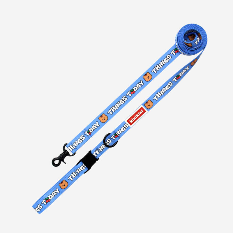 [Earp EarpXKINIKINI]CHERRY COVY LEASH-BLUE(lead rope) FREE