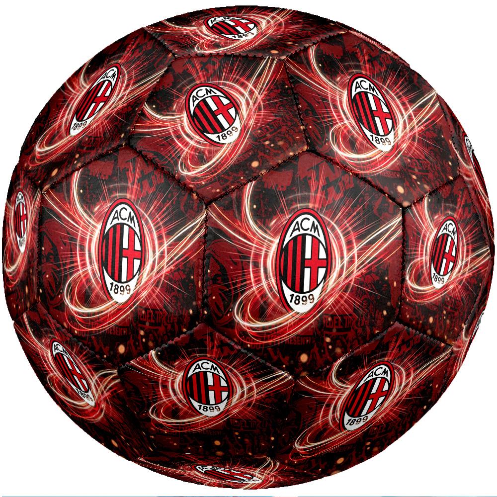 Pallone da calcio Tema AC Milan Taglia 5 Pallone da calcio Tocco Morbido Pallone da calcio per Allenamento Professionale per Sport all'Aperto