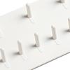 Wall Mount Jewelry Organizer Rack Hanging Hook Drill Free Multi Purpose Display Hook for Earrings