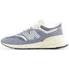 997R Modré pánské tenisky Washed-Ble krémová stříbrná U997RCD