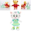 Pluszowe Zabawki Daniel Tiger i Katerina Kittycat - Miękkie i Urocze dla Dzieci