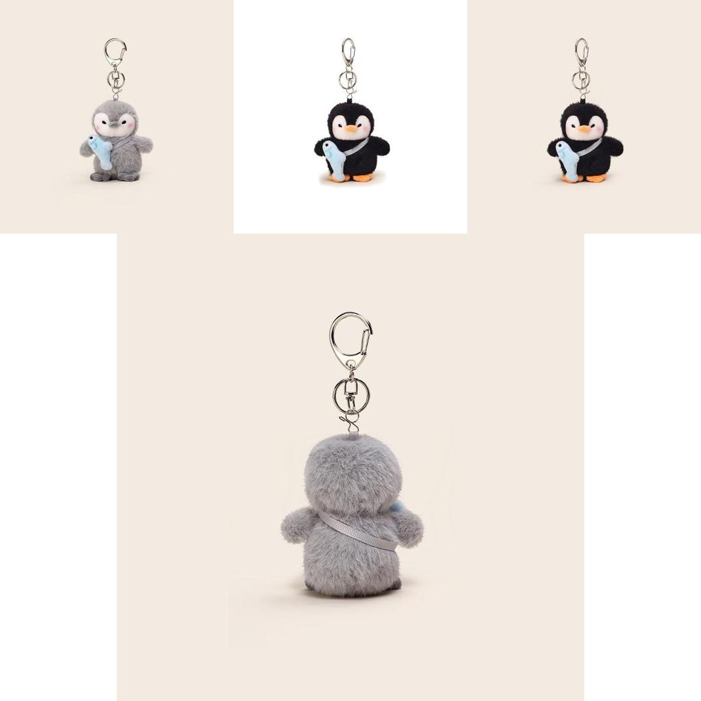 Penguin Plush Keychain Cute Cartoon Keyring Gift For Anime Fans