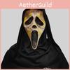 Scary Scream Horror Burst Mask For Halloween Parties And Cosplay Events With Realistic Features