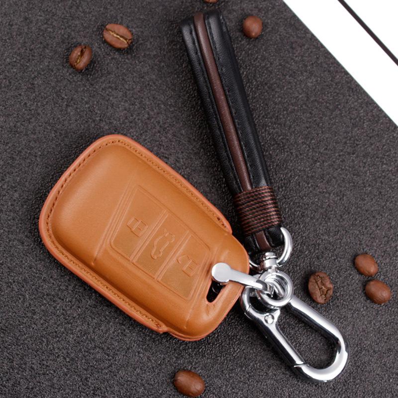 Genuine Leather Key Cover for VW CC Magotan 330 B8 & 2019 Passat