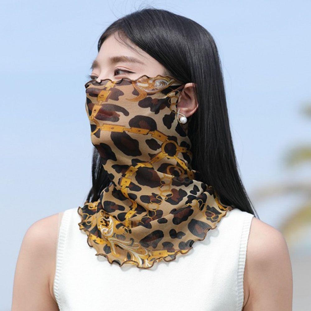UV Protection Bike Mask Windproof Dustproof Motorcycle Scarf Fashion Full Face Mask  Outdoor Sport