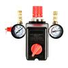 High Cycle 100000 Electrical Life Pressure Control Valves with G1/4 Thread Designs Double Pressure Gauge Valves Assembly