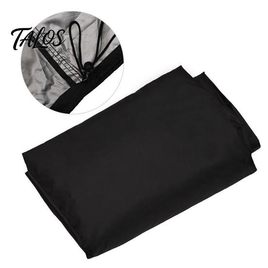 Outdoor Grill Protection Heavy-Duty BBQ Cover with Fastener Tapes Waterproof UV Resistant All-Weather Gas Protector Durable