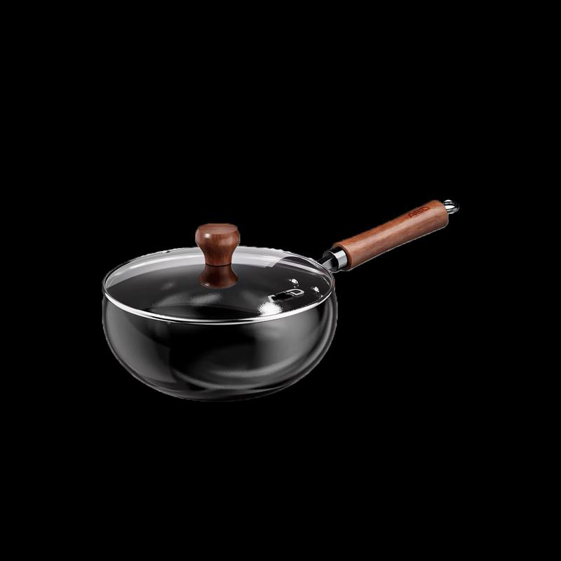 ASD Home Non-Stick Wrought Iron Stir-Fry Pan