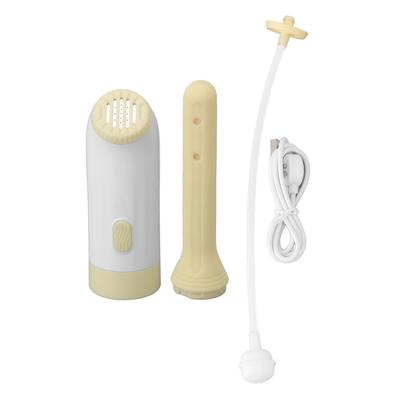 Electric Enema Douche Silicone ABS USB Rechargeable Portable Reusable Vaginal Anal Douche Cleaner