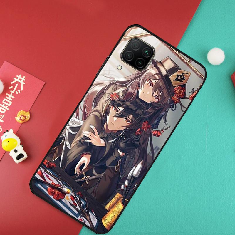 Genshin Impact Zhongli Hutao For Huawei Nova 9 10 SE 11 Pro 7i 8i 11i 12i Y73 Y72 Y61 Y91 Y90 Y70 Y60 P30 P40 Lite Case