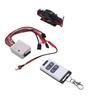 RC Car Winch with Remote Control Aluminum Alloy with T Plug Adapter 12lbs To 15lbs Load RC Winch Con