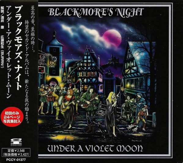 CD BLACKMORE'S NIGHT - Under A Violet Moon PCCY01377 CANYON INTERNAT 1999 Japan Rock Used