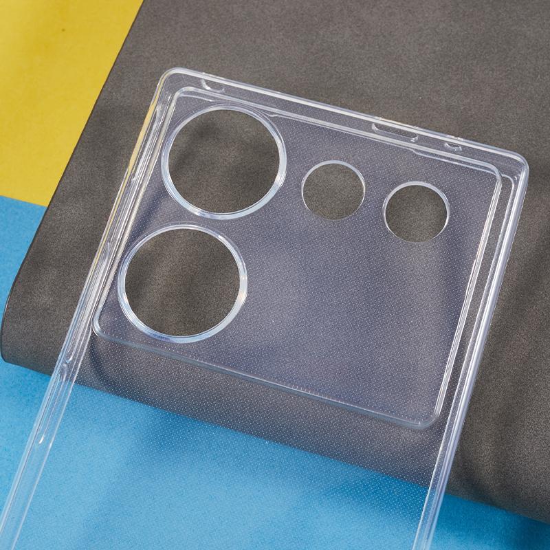 For ZTE nubia Z50 Ultra Transparent TPU Anti-Drop Phone Case Ultra-Thin Phone Back Cover