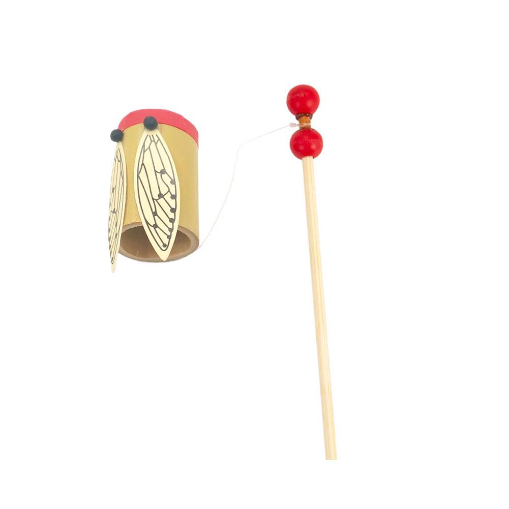 Bamboo Cicada Chirping Toy Handmade Toy Gift For Kids I1Q2