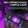 EDC Rechargeable LED Flashlight Super Bright Tactical Flashlight COB Work Light Portable Multifunctional Flashlight Waterproof