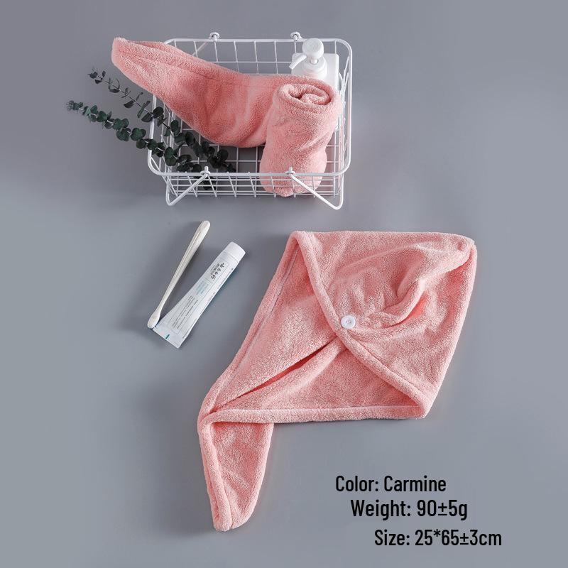 Women's Quick-Dry Coral Fleece Hair Wrap Towel