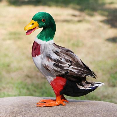 Duck Sculpture Figure Home and Garden Ornament Decor Gift