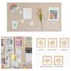 Soundproof panel Felt Display Board Painting Works Message Board Photo Background Board  School