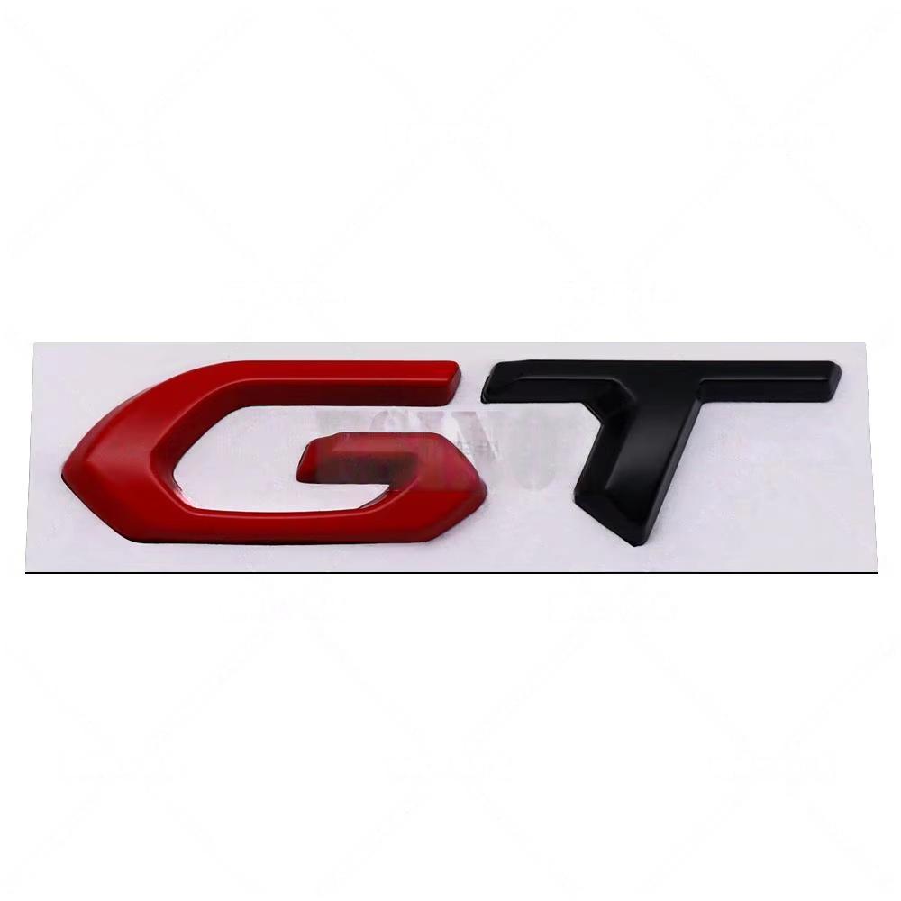 3D Metall GT Abzeichen Aufkleber Seitenkotflügel Kofferraum Heck Emblem Aufkleber