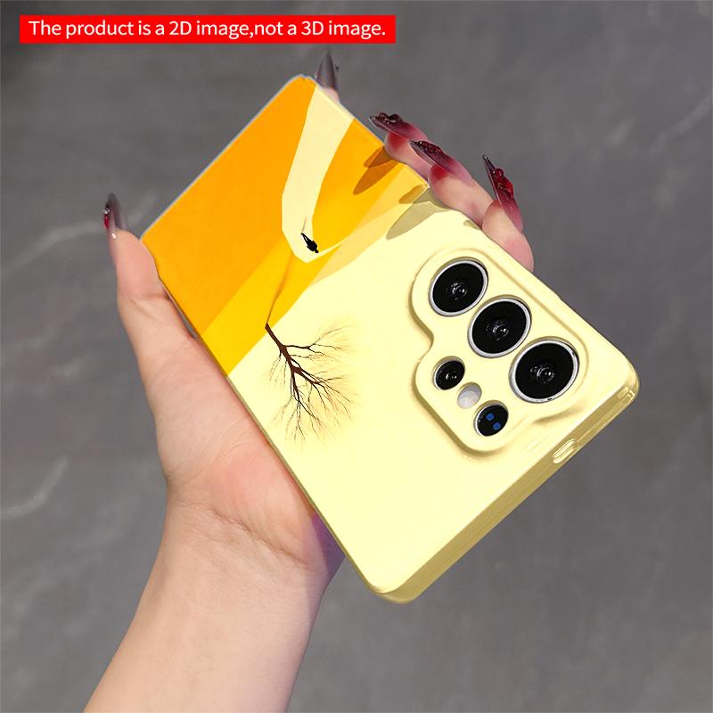 2DFlat Samsung Phone Case Solitary Path To Lone Tree Applicable To Galaxy S22 S23 S24 S25ULTRA S26 A12 A13 A14 A15 A16  A34 A35 A54 A55
