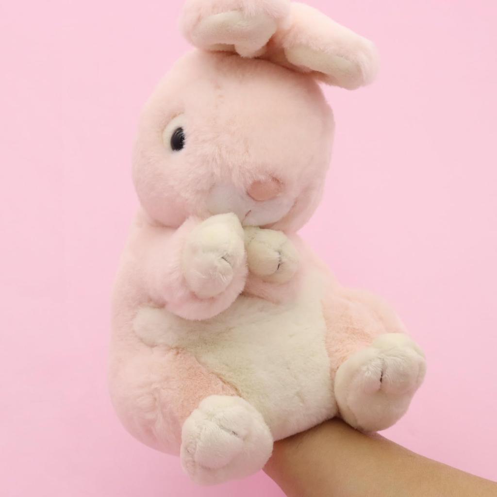 Take Off Hand Puppet Rabbit (Pink)