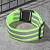Bike Safety Alert Reflector Wristband Warning Armband Cycling Reflective Strips Bicycle Bind Strap