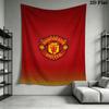 Manchester Unitedaa Wall Tapestry Aesthetic Wall Hanging Printed Fabric Blanket Decorative Tapestries for Bedroom Living Room Home Decor