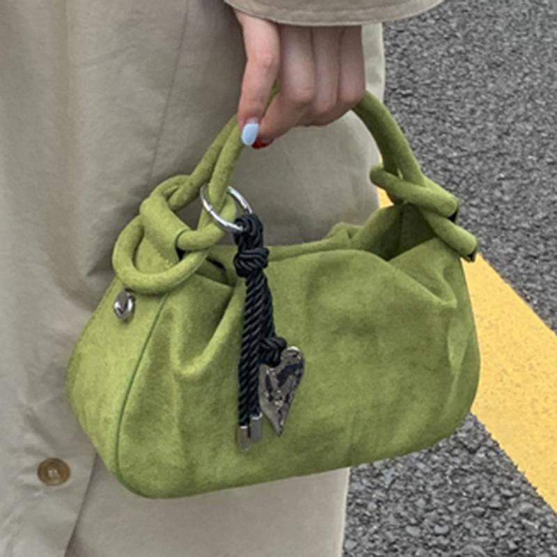 Plissierte Ein-Schulter-Tasche Hoher Erscheinungsgrad Lässige Pendler-Unterarmtasche Umhängetasche