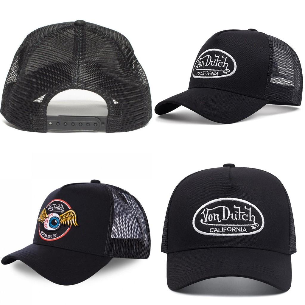 Stylish Vondutch Summer Baseball Cap With Breathable Cotton And Colorful Embroidery