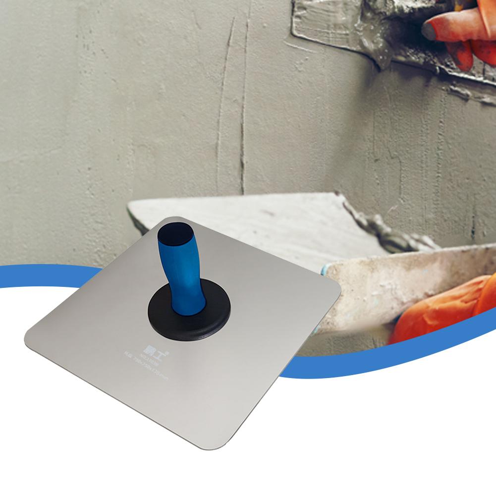 Plaster Mortar Board Holder with Soft Grip Handle Finishing Plastering Tool Plasterers Hawk for Cement Mortar Drywall