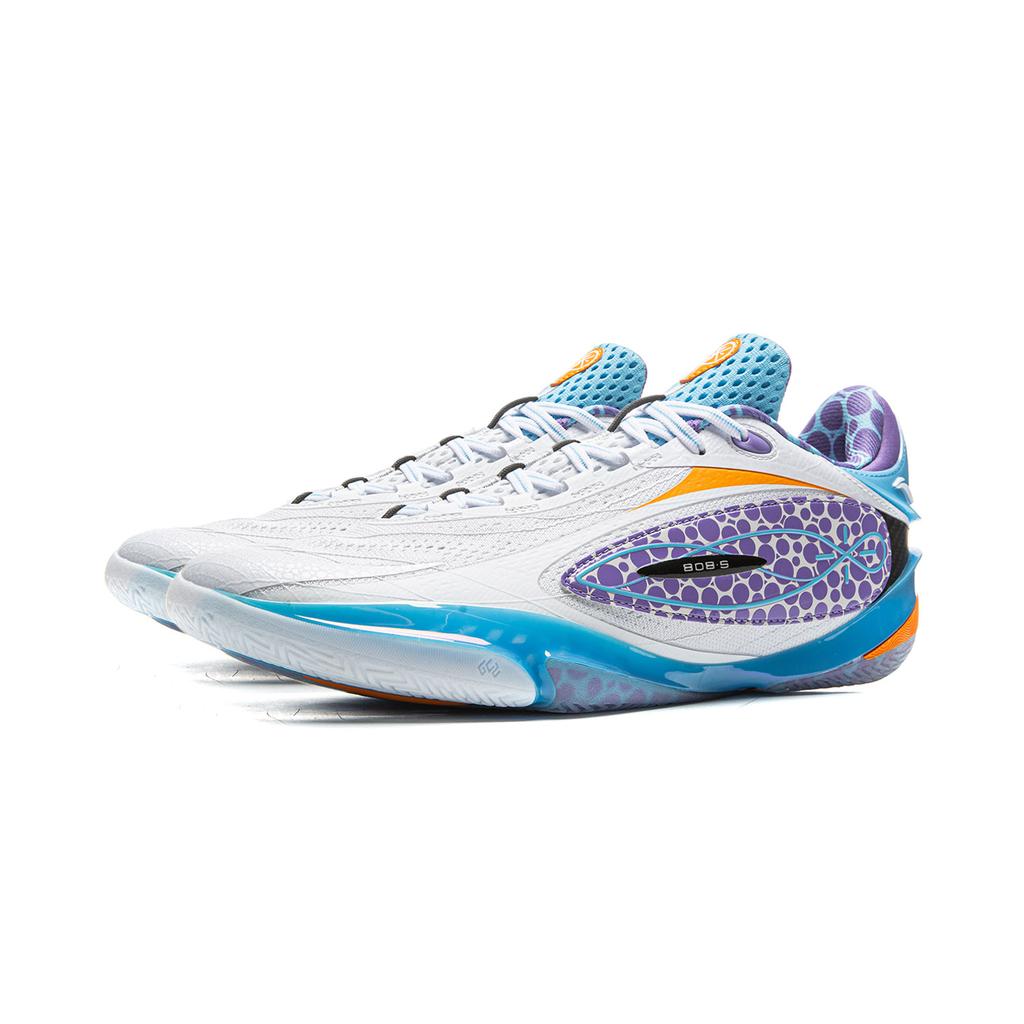 Li Ning Wade 808 5 Ultra Basketball Shoes Men Sneaker White Blue ABAV015-11