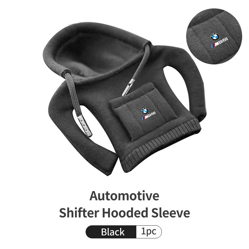 2025 Hot Fashion Hoodie Car Shift Knob Cover Manual Handle Gear Lever For BMW E90 E60 E46 E39 F30 F10 E87 X3 X4 X5 X1 G30 G20