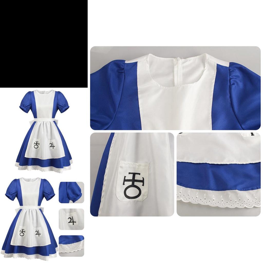 Falei Alice Fantasia de Cosplay de Serva Melhor Para Amantes de Anime