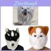 Pluche Husky Hoofdmasker Met Grappig Dierenkostuum Voor Halloween En Feestelijke Gelegenheden