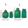 Removable Cover Hot Water Bottle Anti-scalding Hand Warmer Cute Hot Water Bag  Hand Warming