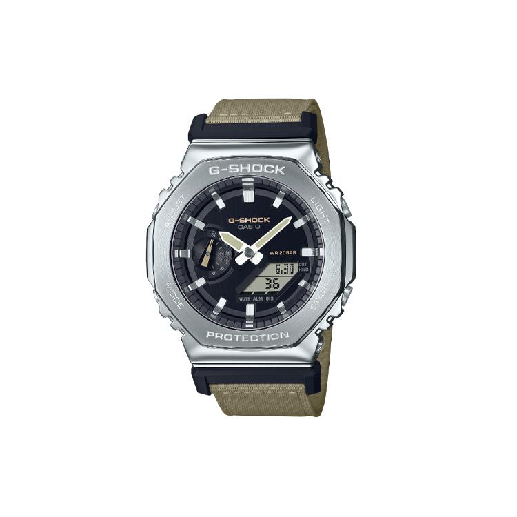 Casio Unisex Full Metal Series Black Watch GM-2100C-5APRT GM-2100C-5APRT