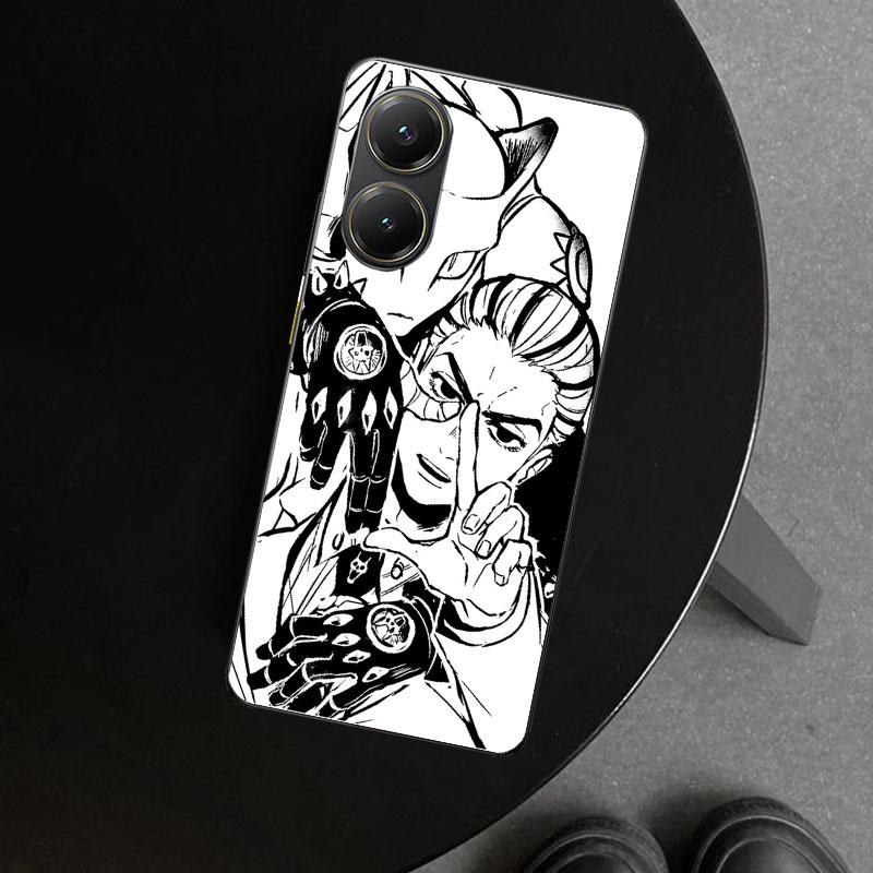 JoJo Kira Yoshikage Killer Queen Phone Case Cover for Xiaomi Poco X6 X5 X7 Pro F7 Ultra Redmi 15C 15 13C 13 12C 12 10C 10 10A 9C