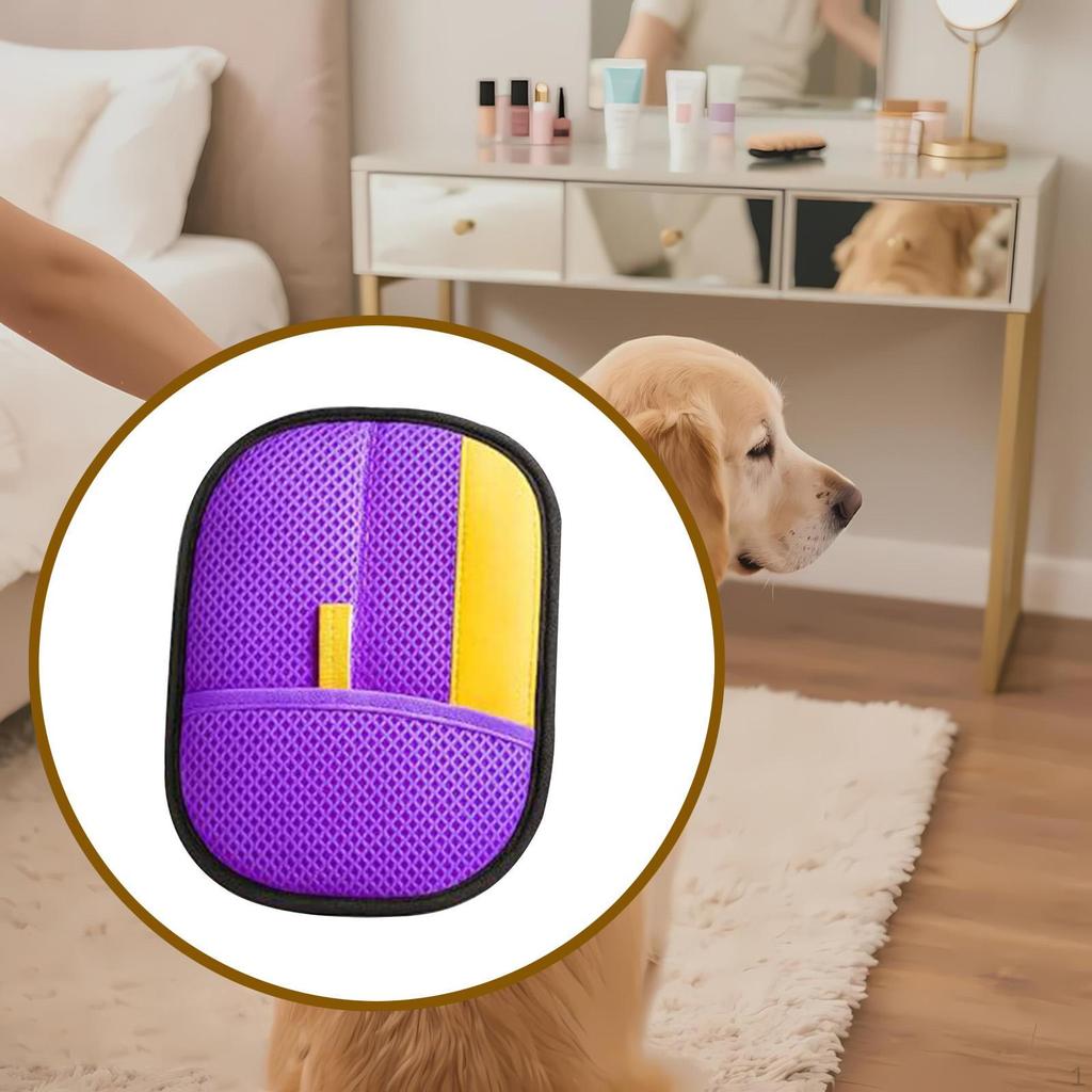 Pet Hair Removal Glove Deshedding Brush Long and Short Tool Groomimg for Bed