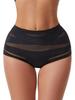 High Waisted Invisible Tummy Control Shapewear Panties for Women Stripe Lace Panty Ladies Underwear Shaping Briefs Slimming Underwear