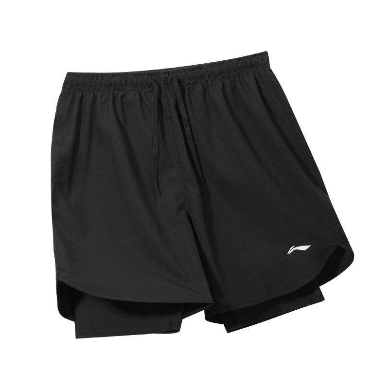 Li Ning Sports Shorts Unisex Black AKST996-1 2XL