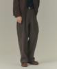 MINDBRIDGE [Warm] Cotton Wide One-Pleat Elastic Waist Pants - 3 Colors