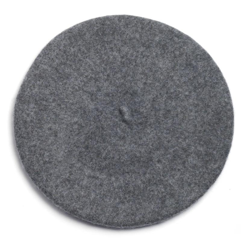 

2021 Осінь/Зима Жіночий Вовняний Французький Берет з Індивідуальним Логотипом One Size