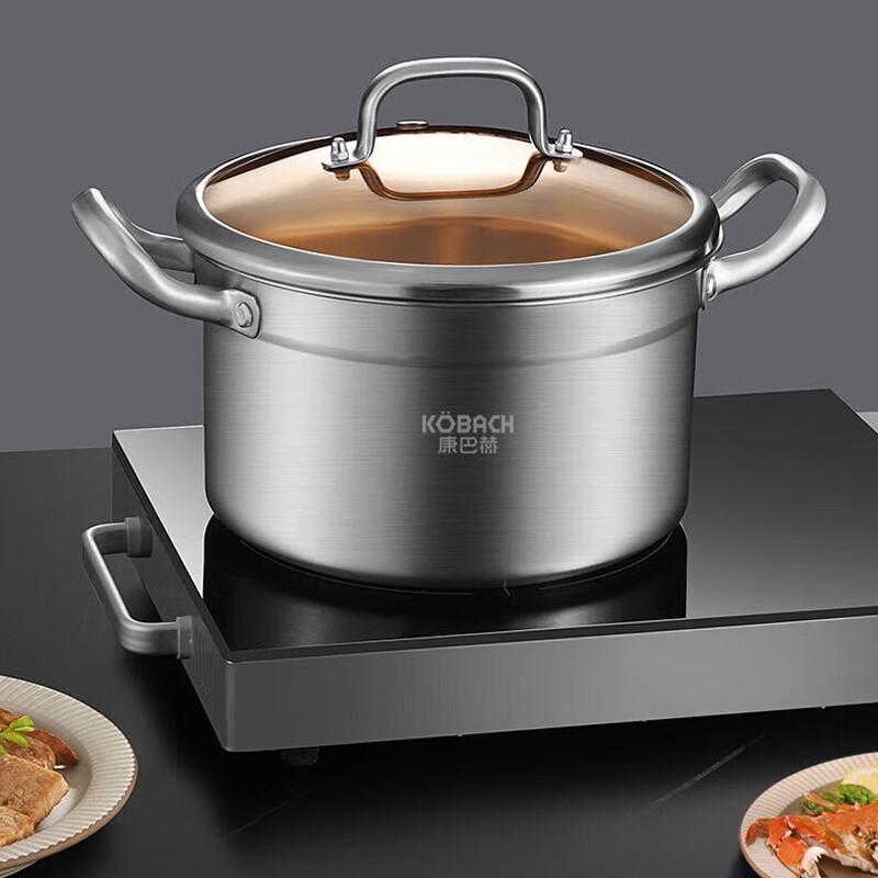 KBH New European Style 304 Stainless Steel Soup/Stew Pot