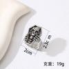 New Vintage Skull Ring Men's Hip Hop Punk Style Zinc Alloy Jewelry