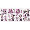 Stickers Disney Minnie Fashionista - The Deco Factory - Repositionnables - Rose - Enfant