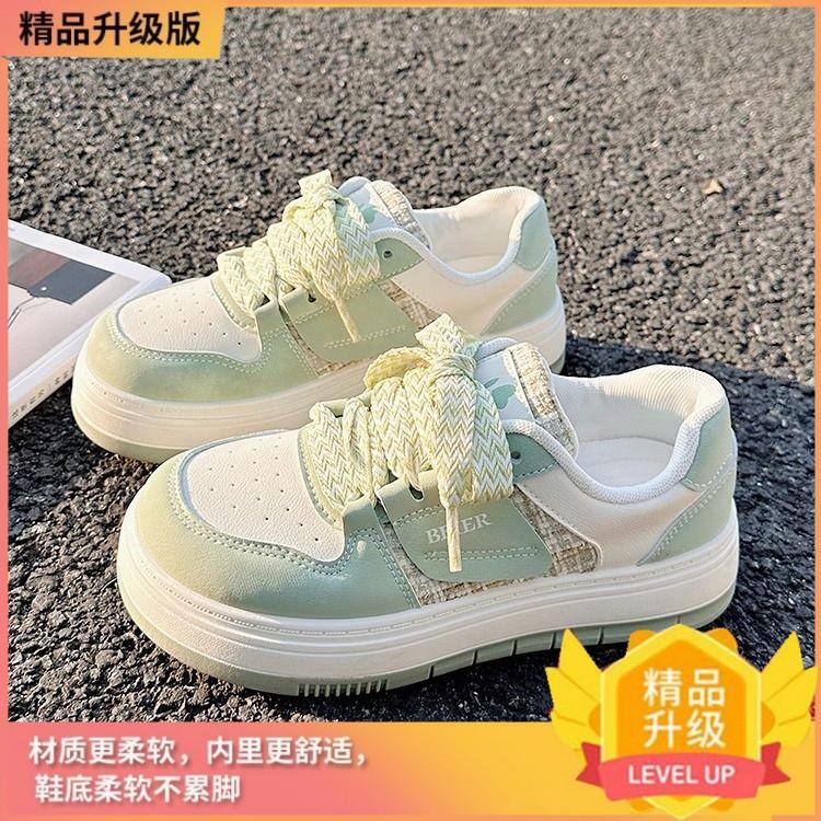 Xiaoxiangfeng 22 spring new platform shoes student leisure sports board shoes 35