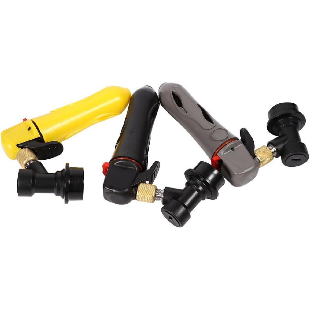 Portable Keg Charger CO2 Injector Cornelius Corny Keg Charger with Ball Lock Draft Beer Dispenser Beer Wine Soda CO2 Charger for Homebrew Soda