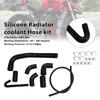 Silicone Radiator Coolant Hose For Ducati Streetfighter V4 V4S 2020-2025 Black