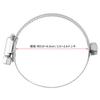 Motorcycle Exhaust Pipe Muffler Guard Heat Guard Anti-burn Security Protection with Screws, Gaskets, Buckle,